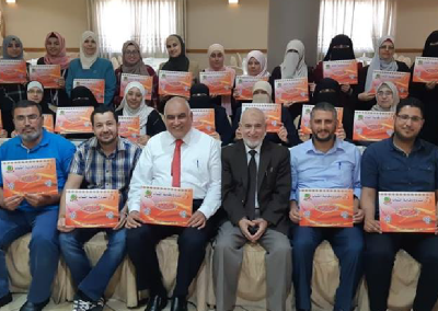 دورة إعداد المحاضرين في المشروع في إربد – الأردن 2018