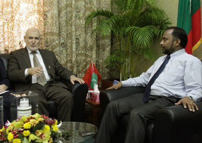 زيارة جزر المالديف بدعوة من معالي وزير الشؤون الاسلامية 2016