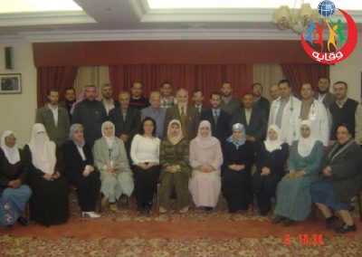دورة للإعلاميين والإعلاميات حول وقاية الشباب في المستشفى التخصصي في عمان-الأردن 2006