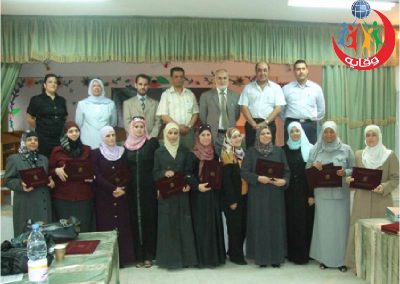 دورة في وكالة الغوث وتشغيل اللاجئين الفلسطينين الأنروا في عمان – الأردن 2009