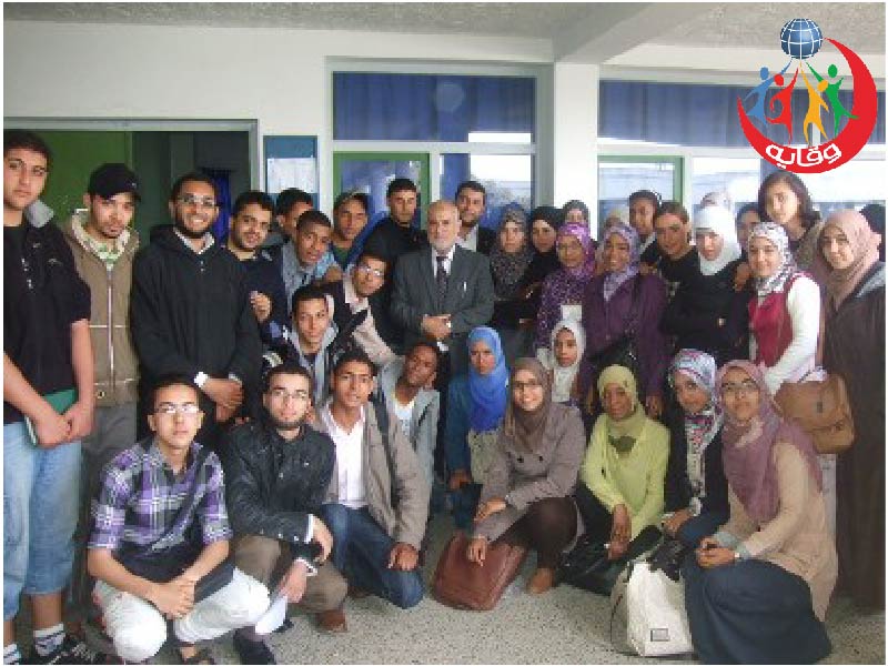 دورة في وقاية الشباب في كلية العلوم في جامعة محمد الخامس في المغرب 2012