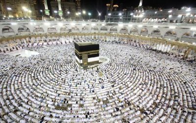 ثلاثة ملايين معتمر ومعتكف ليلة ختم القرآن في الحرم المكي دونما أي إصابة بإنفلونزا الخنازير