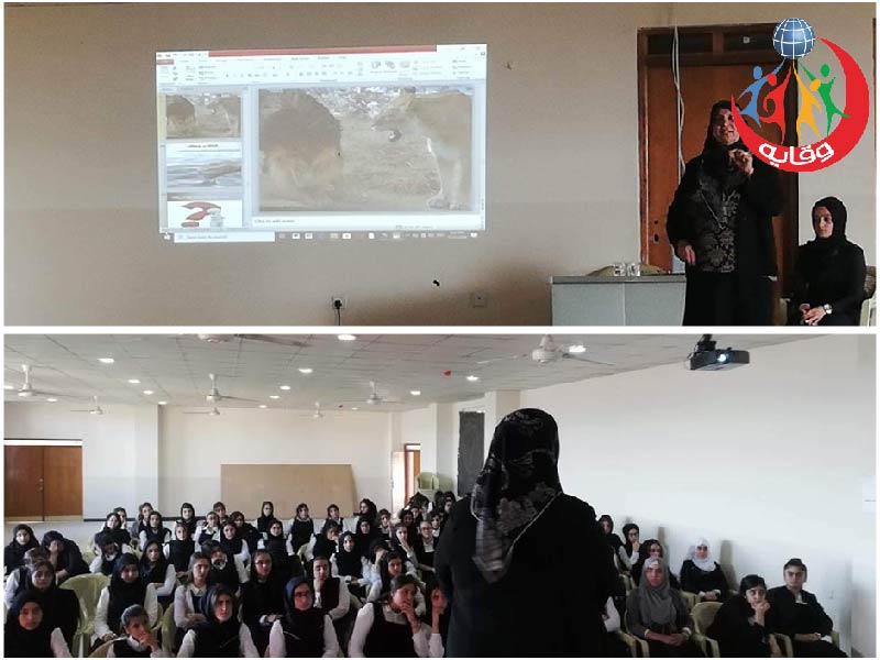 محاضرة للمدربة لاولاو حسين للطالبات في كردستان 2019