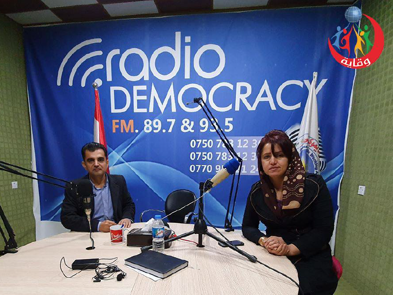مقابلة إذاعية مع المدرب سؤران أبوبكر حول وقاية الشباب من الأمراض المنقولة جنسياً – كردستان 2019