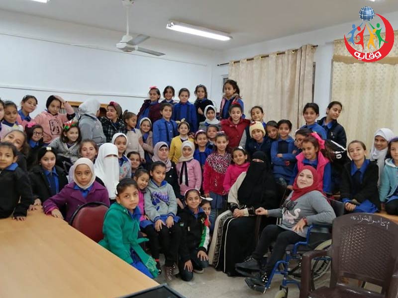محاضرة للأطفال تقدمها المدربة سوزان العودات في إربد- الأردن 2019