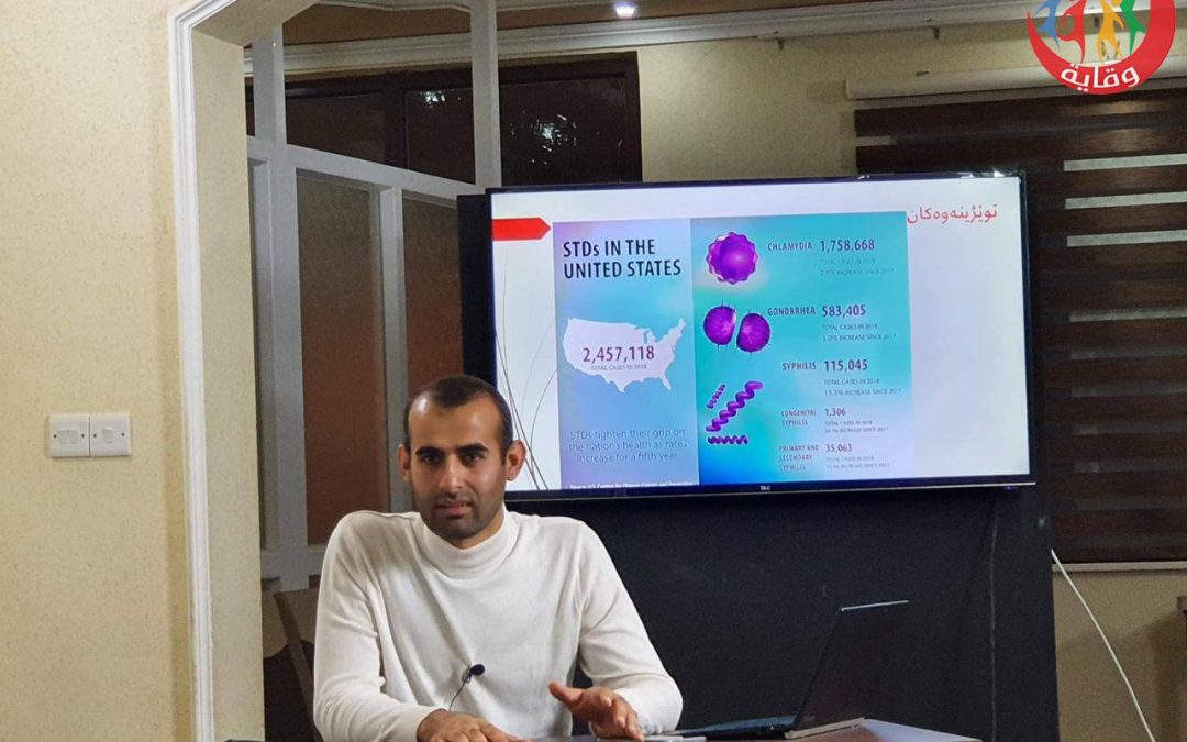 محاضرة للمدرب الدكتور علي عبدالله حول المشروع وأهميته – كردستان 2020