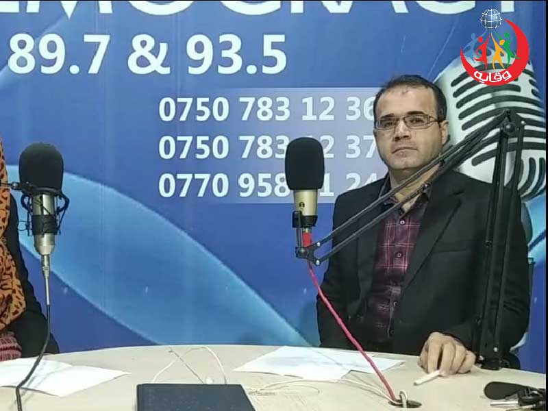 مشاركة المدرب هاوژين مشير  برنامج إذاعة ديمكراسى – كردستان 2021