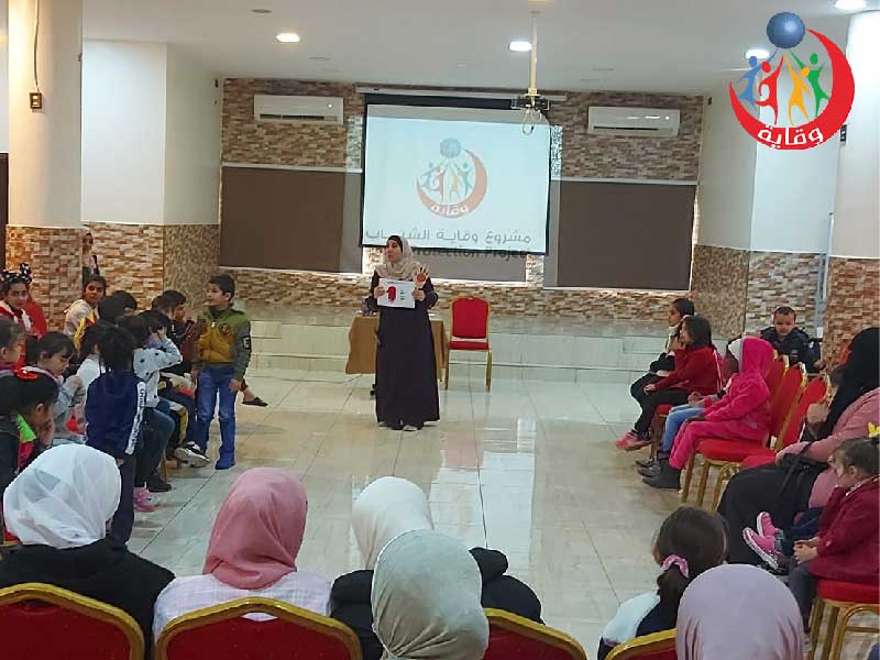 محاضرة أحسن مثواي لليافعات ونشاط للأطفال في مركز حراء القرآني – الأردن 2022