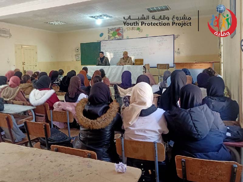 محاضرة حول الآفات الإجتماعية في متوسطة فنيش محمد ببلدية الخنق بالاغواط – الجزائر 2023