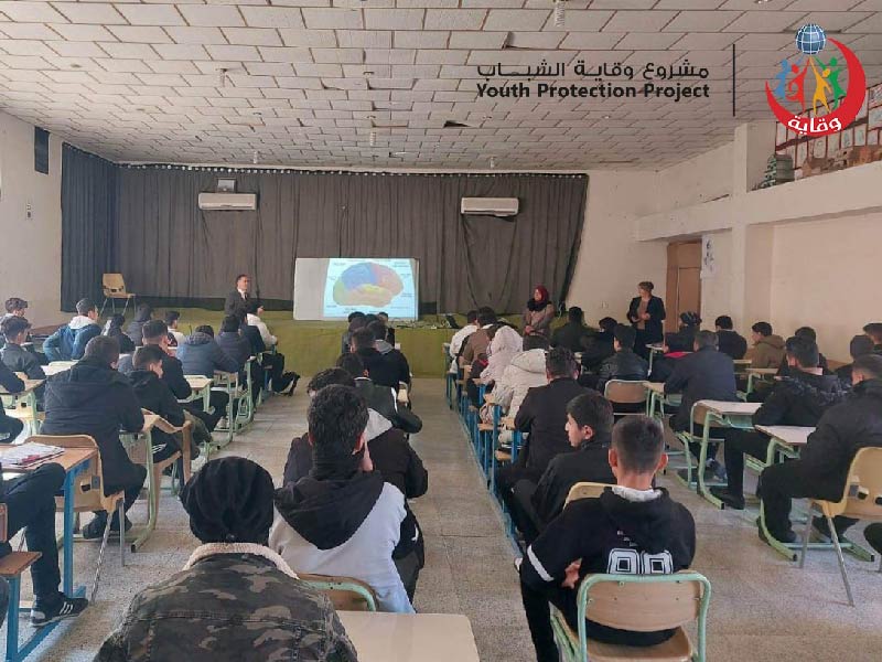 محاضرة لطلاب المرحلة الإعدادية في السليمانية – كردستان 2023